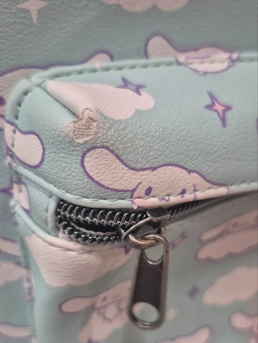 Loungefly Cinnamoroll Kids Mini Backpack - Mint with Purple and White
